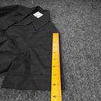 Made in California by George Smock Top Womens 32 Vintage Black Snap Front Shirt - take2supply