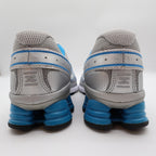 Nike Shox Qualify+ Womens 7 Silver Blue Running Shoes 396658-002 Y2K Style - take2supply