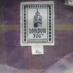 London Fog Plaid Button Down Shirt Mens XL Vintage 90s Purple Cotton Blend NIP - take2supply