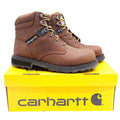 Carhartt 6-Inch Work Boot Mens 8.5 Brown Leather Soft Toe EH CMW6174 NEW - take2supply