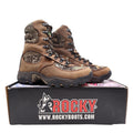Rocky 7393 Lynx 400 SIQ Hunting Boots Mens 10W Brown Camo Leather New - take2supply