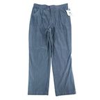 Erin London Pants Womens XL Silverado Blue Pleated Elastic Waist New NWT C853 - take2supply