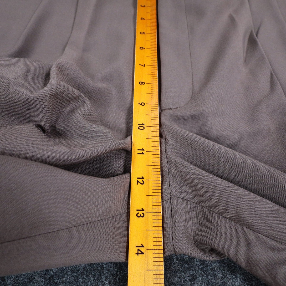 Levi's Travelers Dress Pants Mens 33x32 Vintage 90s Brown Wool Blend Pleated NWT - take2supply