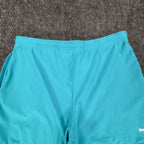Nike Y2K Technetic Dri-FIT Shorts Girls XL Teal Blue NWT 423514 New - take2supply