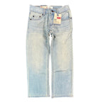 Levi's 505 Regular Fit Jeans Boys Size 8 Reg W24 L22 Light Wash Blue Denim NWT - take2supply