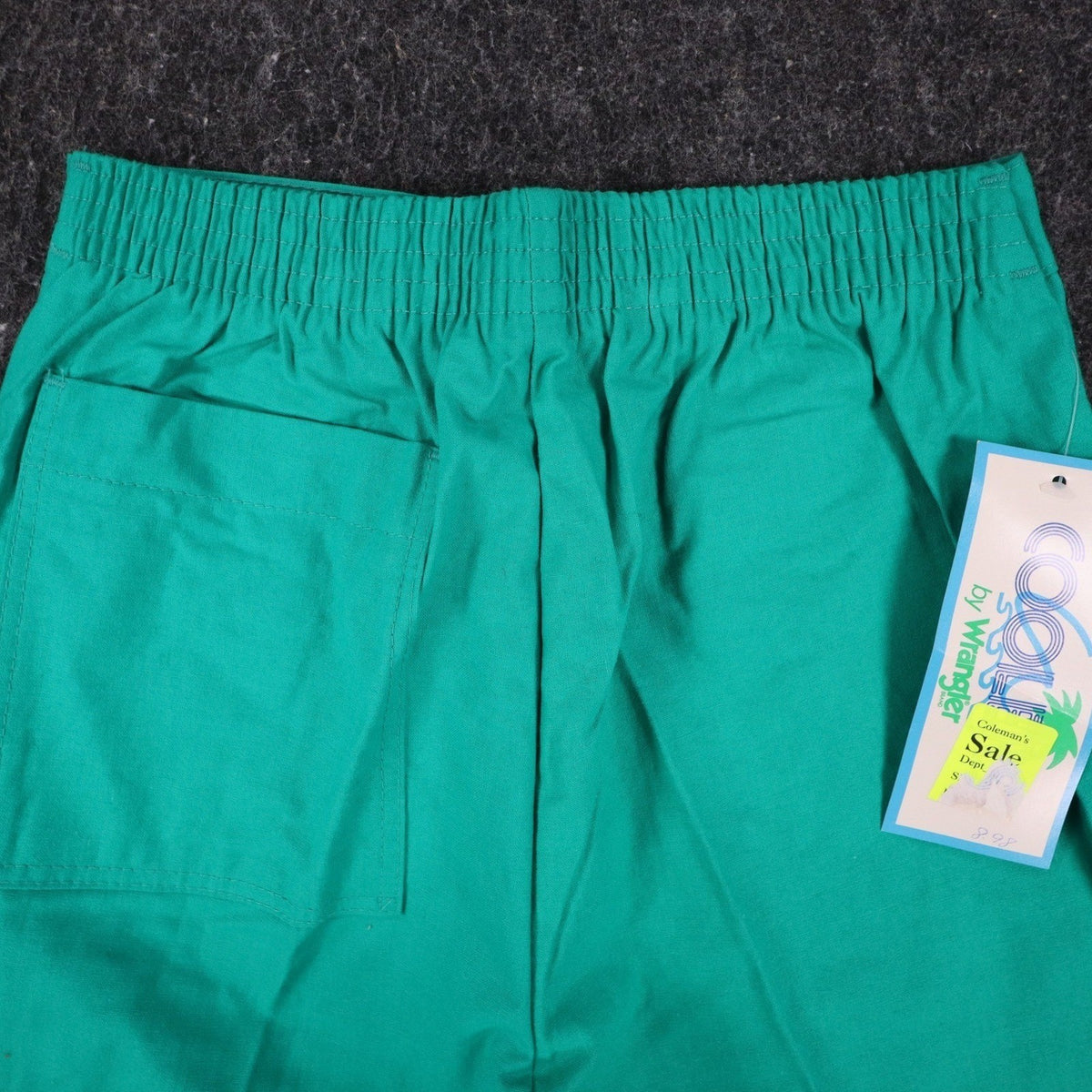Wrangler Coolers Shorts 29 Vintage 90s Green Cotton Deadstock 85551JD - take2supply