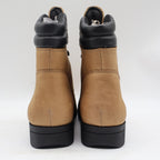 Laredo Western Kiltie Boots Womens 10 Tan Leather Lace Up Fringe 551 New In Box - take2supply
