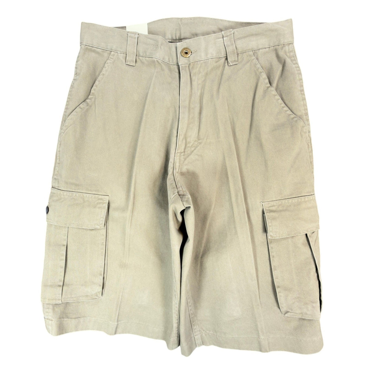 Lee Dungarees Cargo Shorts Mens 29 Khaki Cotton Relaxed Deadstock 219-2437 - take2supply
