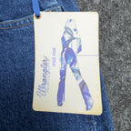 Wrangler Y2K Cowboy Cut Jeans Womens 9/10x34 Blue Denim Bootcut New C717 - take2supply