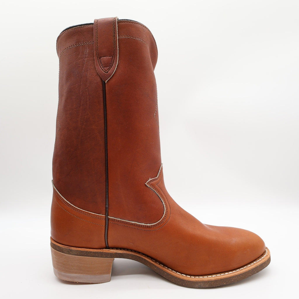 Laredo Vintage Western Boots Mens 9EE Brown Leather Deadstock NWT - take2supply