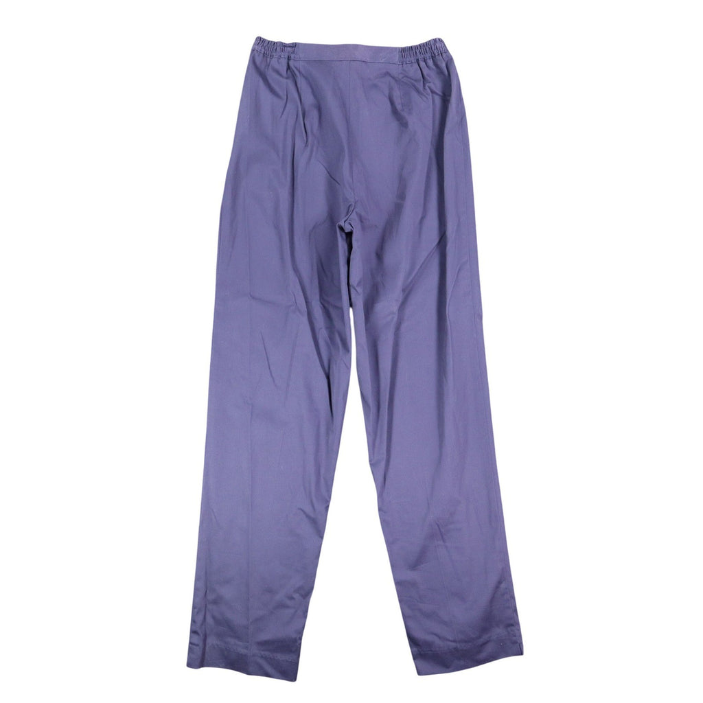Southern Lady Pants Womens 6 Navy Cotton Stretch Straight Leg Side Zip NWT 570J - take2supply