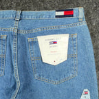 Tommy Girl Y2K Hip Jean Women 15 Blue Cotton NWT Vintage Low Rise Slim Fit Denim - take2supply