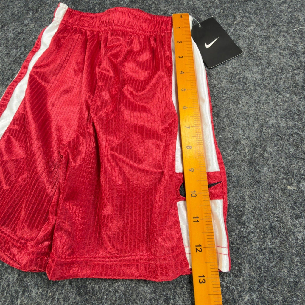 Nike Y2K Athletic Shorts Toddler 3T Varsity Red Polyester NWT - take2supply