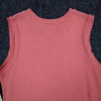 Company Collection Tank Top Women Petite S Coral Pink Knit Shell USA Made NWT - take2supply