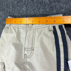 Tommy Hilfiger Y2K Cargo Shorts Boys 4 Tan Cotton Nylon NWT - take2supply