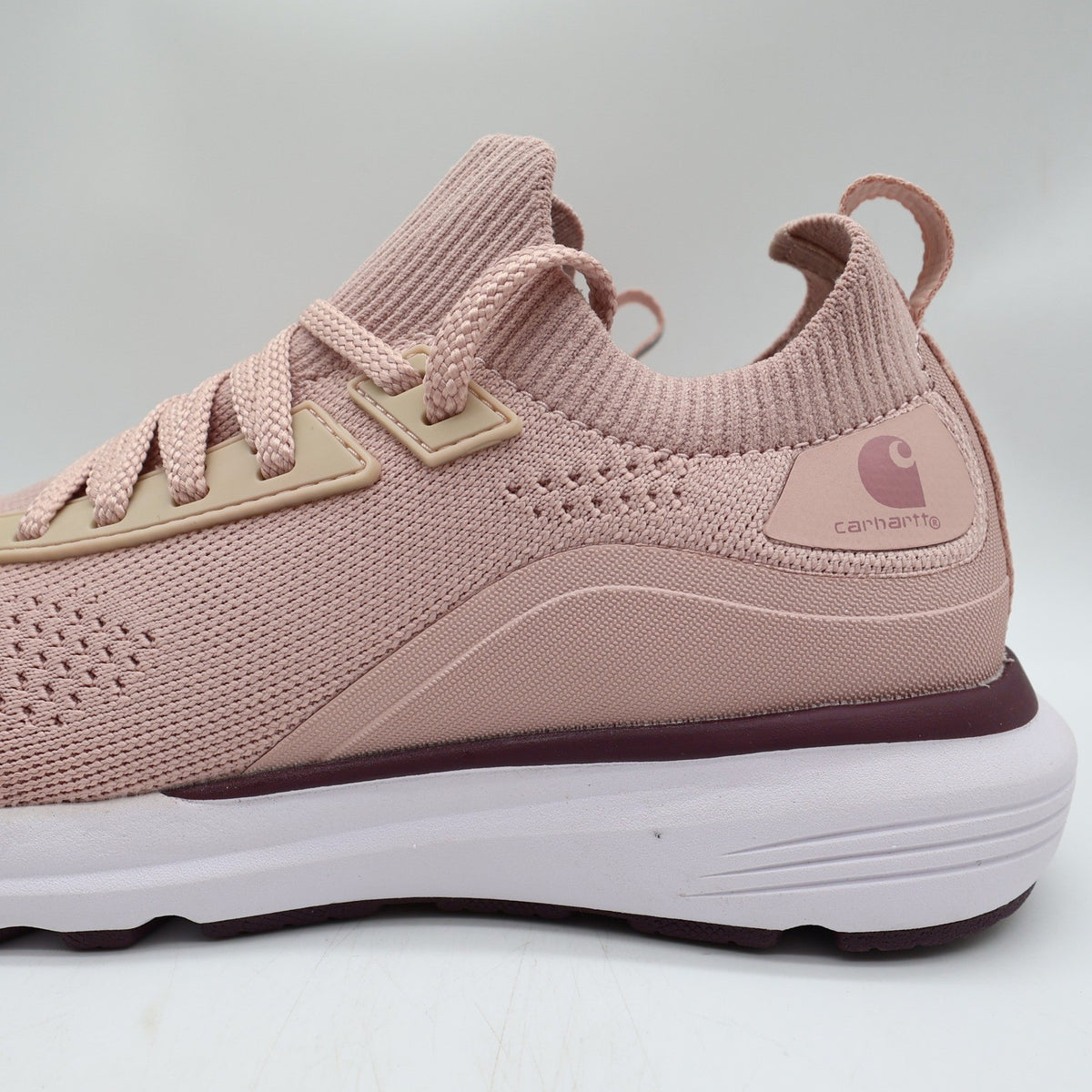 Carhartt Haslett SD Work Shoe Womens 6.5 Pink Knit Athletic New FS2005-W - take2supply