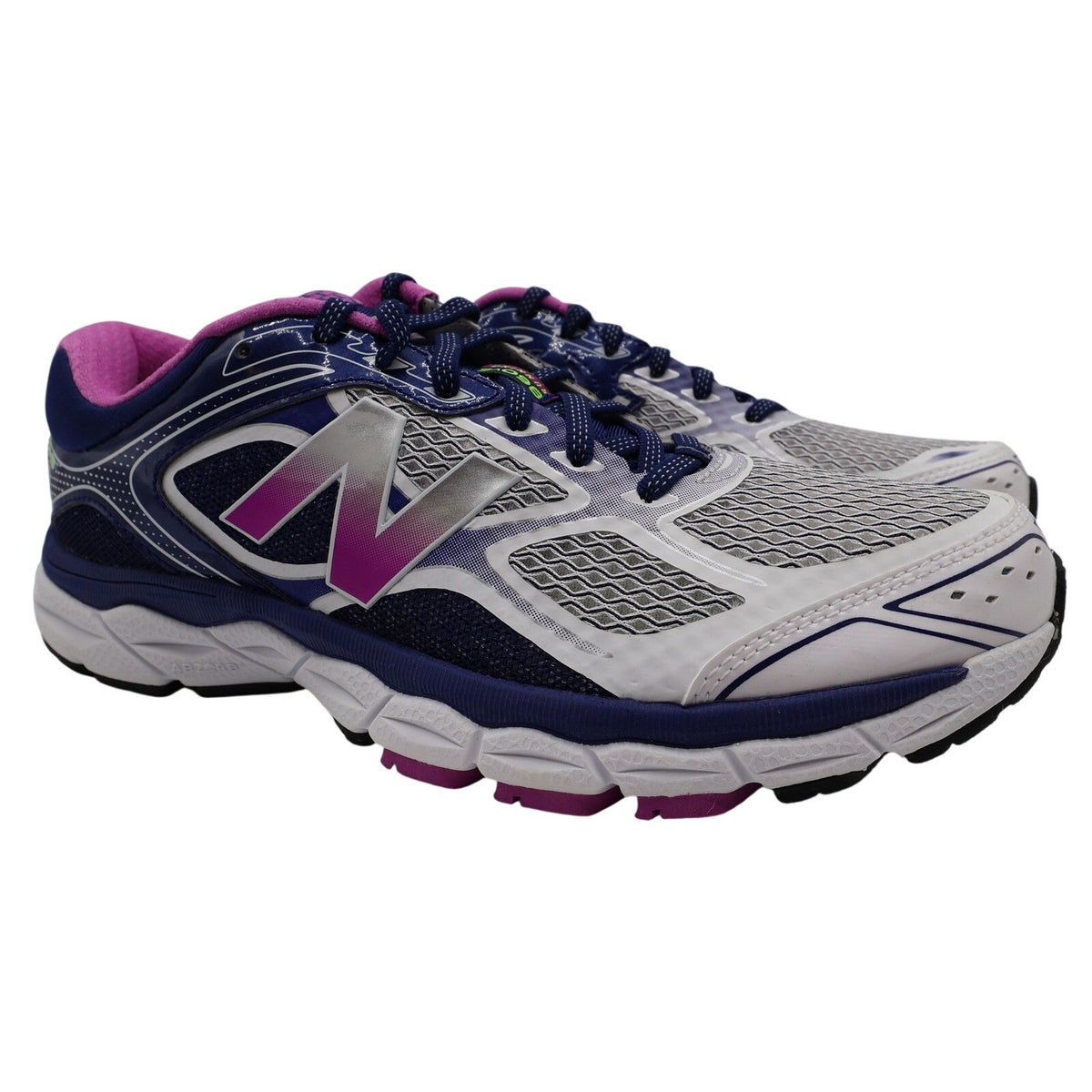 New Balance 860v6 Women's 9.5 Purple White Athletic Running Shoes - take2supply