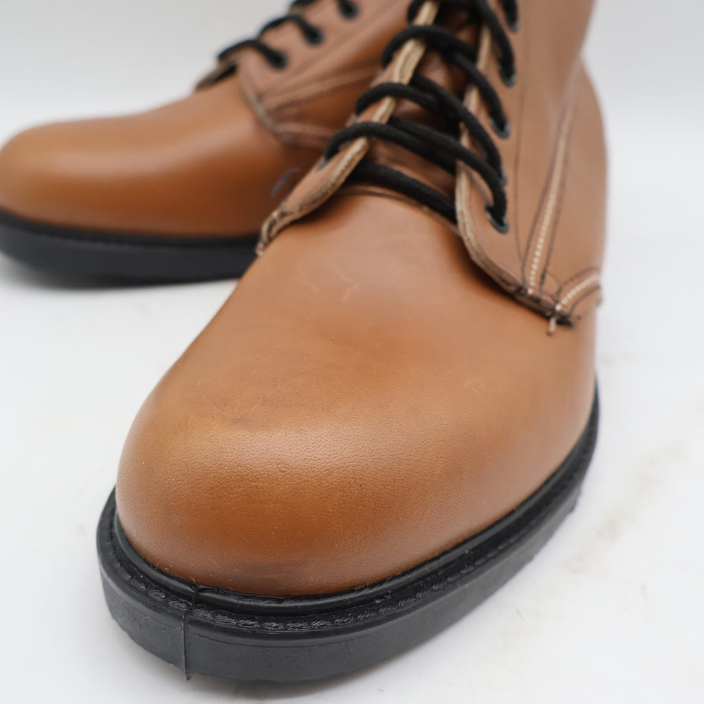 Walker Work Boots Mens 11 Vintage USA Leather Tan Brown Lace Up 8 Inch 709 NEW - take2supply