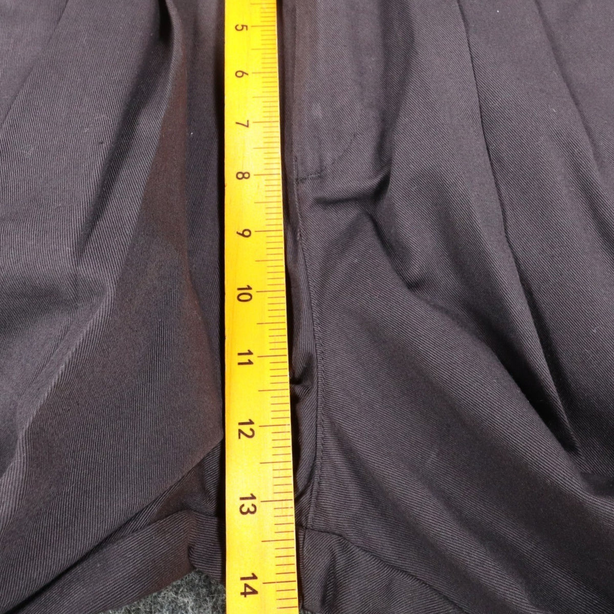 Lee Casuals Pleated Pants Womens 8M Vintage 90s Black Cotton Side Elastic NWT - take2supply