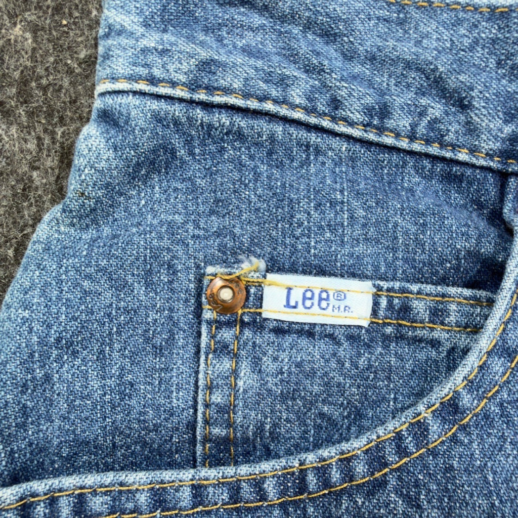 Lee Vintage 90s Denim Jorts Student 28 Blue Cotton NWT - take2supply