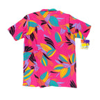 Wrangler Vintage 90s Coolers Shirt Mens XL Pink Abstract Cotton NWT Deadstock - take2supply