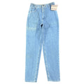 Lee Y2K Side Elastic Jeans Womens 8 Medium Blue Denim NWT Pepper Stone Relaxed - take2supply