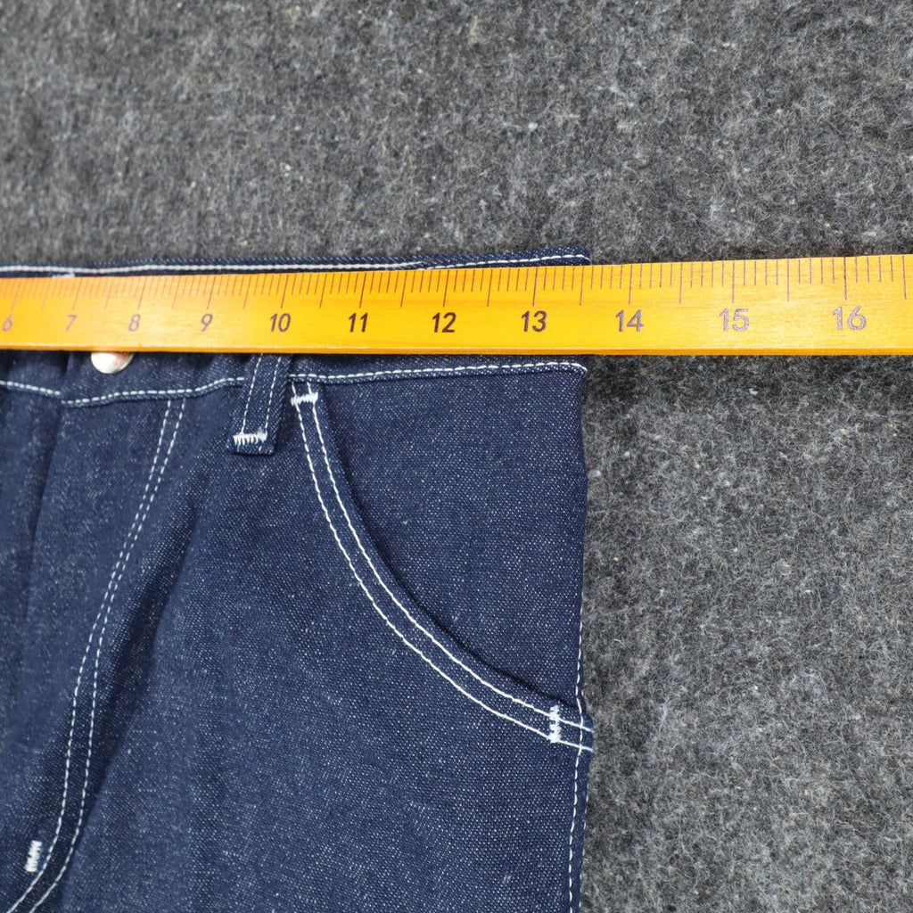 Maverick Straight Leg Jeans Boys 14 Regular Vintage 70s Blue Cotton USA Z135DAR - take2supply