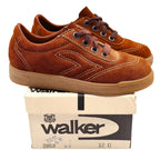 Walker Suede Sneakers Kids Size 12 D Vintage Brown Deadstock Gum Sole 2653 - take2supply