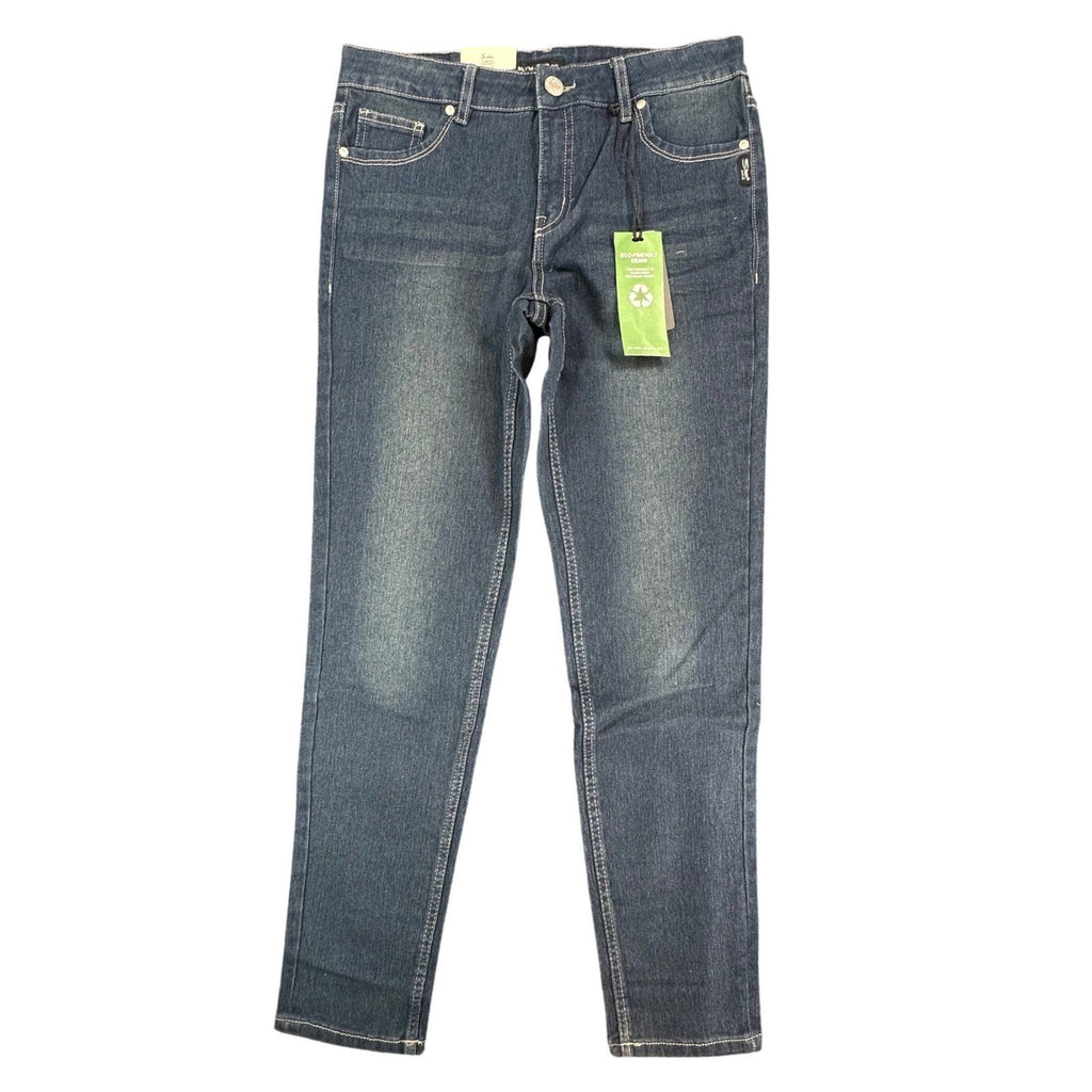 Silver Jeans Co Sasha Skinny Jeans Girls 16 Blue Eco Denim Slim Fit NWT - take2supply