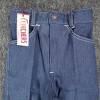 Vintage Clinchers Girls Jeans 8 Slim Blue Flare Leg Cotton USA NWT - take2supply