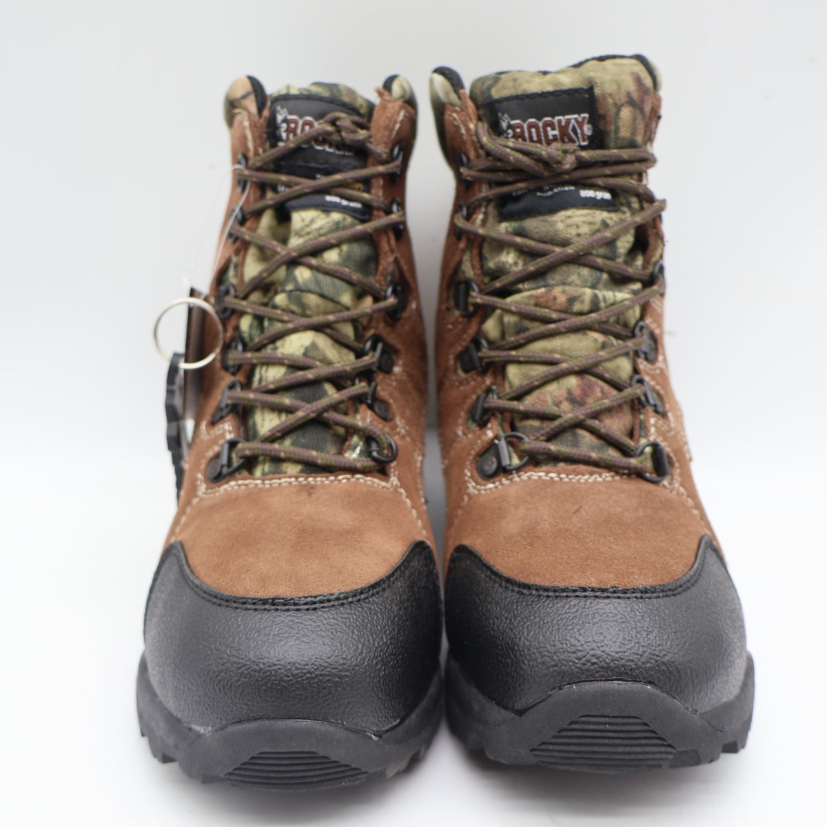 Rocky Hunting Boots Kids 3.5M Brown Camo 800g Thinsulate Waterproof FQ0003710 - take2supply