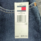 Tommy Hilfiger Y2K Freedom Fit Jeans Boy 14 Blue Cotton NWT Deadstock - take2supply