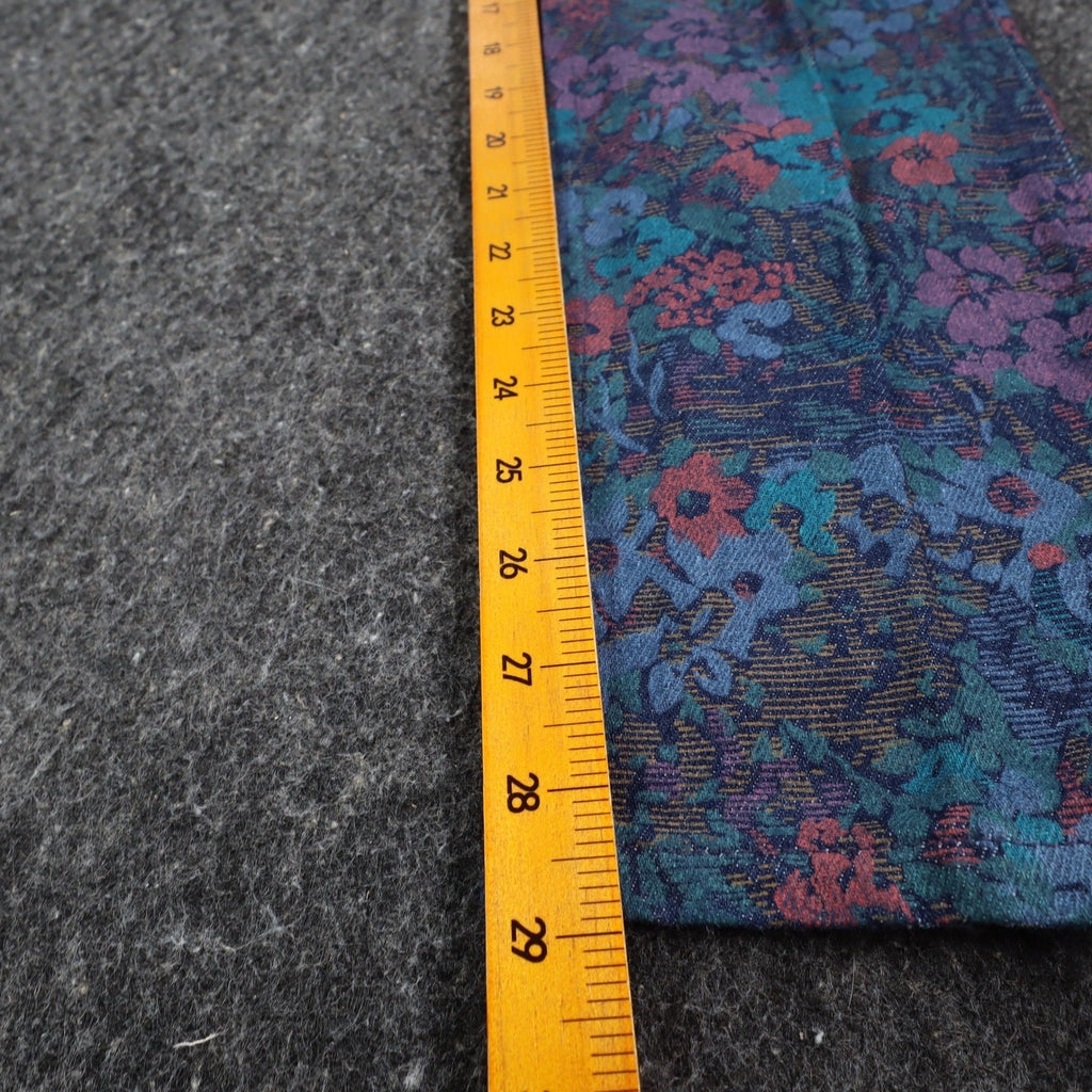 Lee Riders Girls 10 Regular Floral Jeans Straight Leg Blue USA Cotton NOS NWT - take2supply