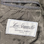 Levi Strauss Business Class Mens Grey Glen Plaid Blazer Sport Coat 40L USA Made - take2supply