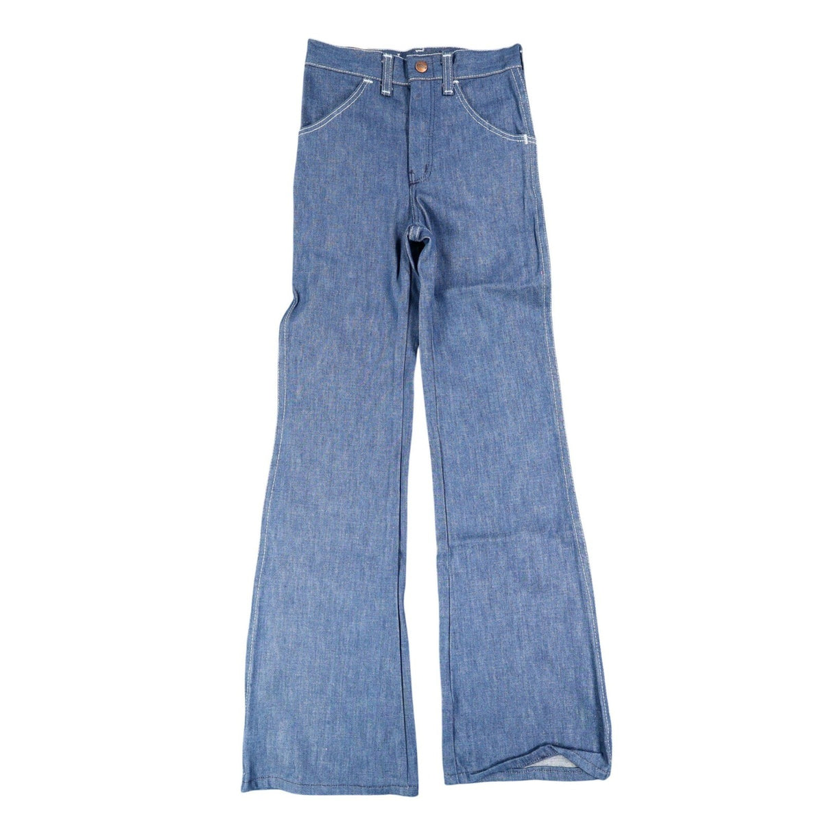 Vintage Young Maverick Boys Jeans 8 Slim Blue Flare Leg USA NWT - take2supply