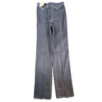 California Babe Jeans Womens 7 Blue Cotton High Waist Flare Vintage 70s - take2supply