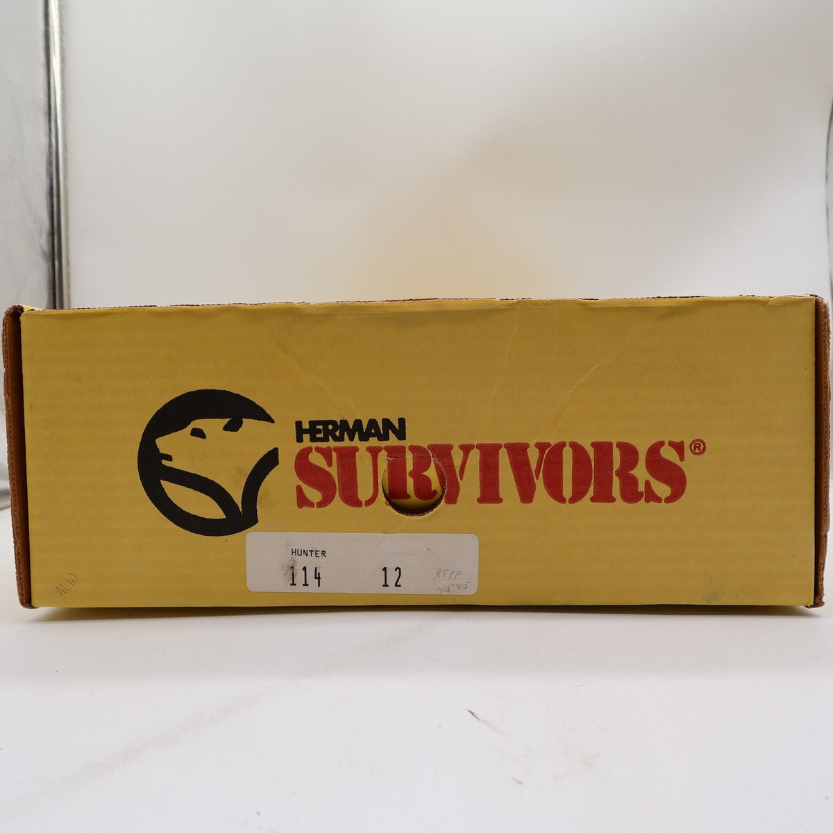 Herman Survivors Vintage 80s Hunter Duck Boots Mens 12 Brown Leather USA NEW - take2supply
