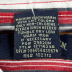 US Polo Assn Striped Button Down Shirt Mens XL Red White Cotton NWT - take2supply