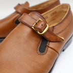 Young Explorers by Lyons Boys 13.5 Vintage Deadstock Leather Monk Strap Loafers - take2supply