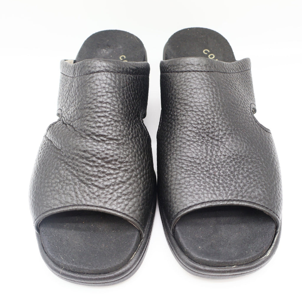 Dexter Comfort Classic Sandals Womens 7.5 Vintage Black Tumbled Leather Slides - take2supply