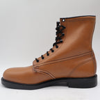 Walker Work Boots Mens 11 Vintage USA Leather Tan Brown Lace Up 8 Inch 709 NEW - take2supply