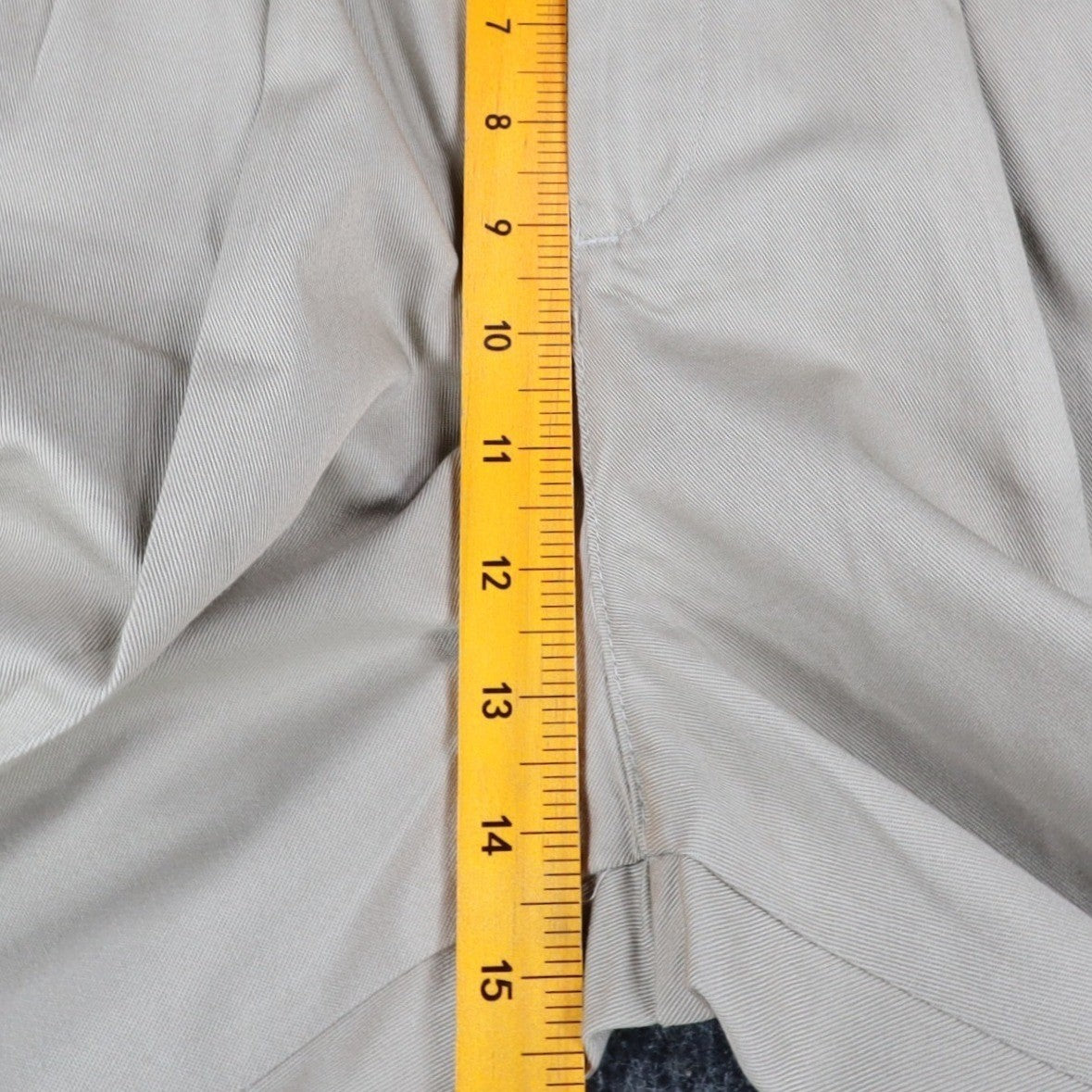 Lee Casuals Pleated Chino Pants Womens 12 M Khaki Cotton Wrinkle Free NWT - take2supply
