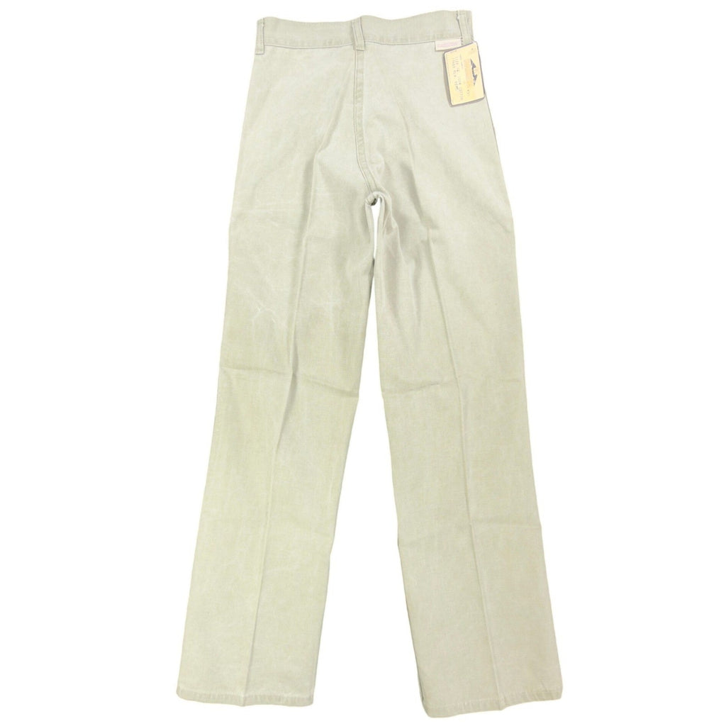 Dakota Vintage 70s Cargo Pants Boys 12 Olive Tan Cotton NWT USA Made Deadstock - take2supply