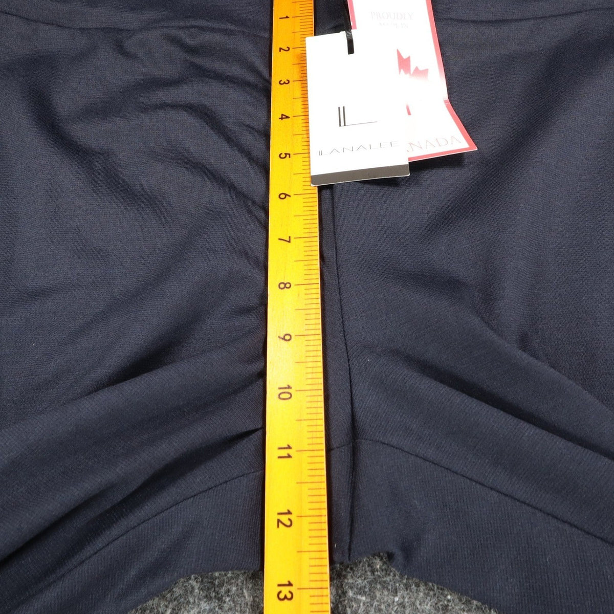 Lanalee Leggings Womens XL Navy Blue Rayon Blend Stretch Made in Canada NEW - take2supply