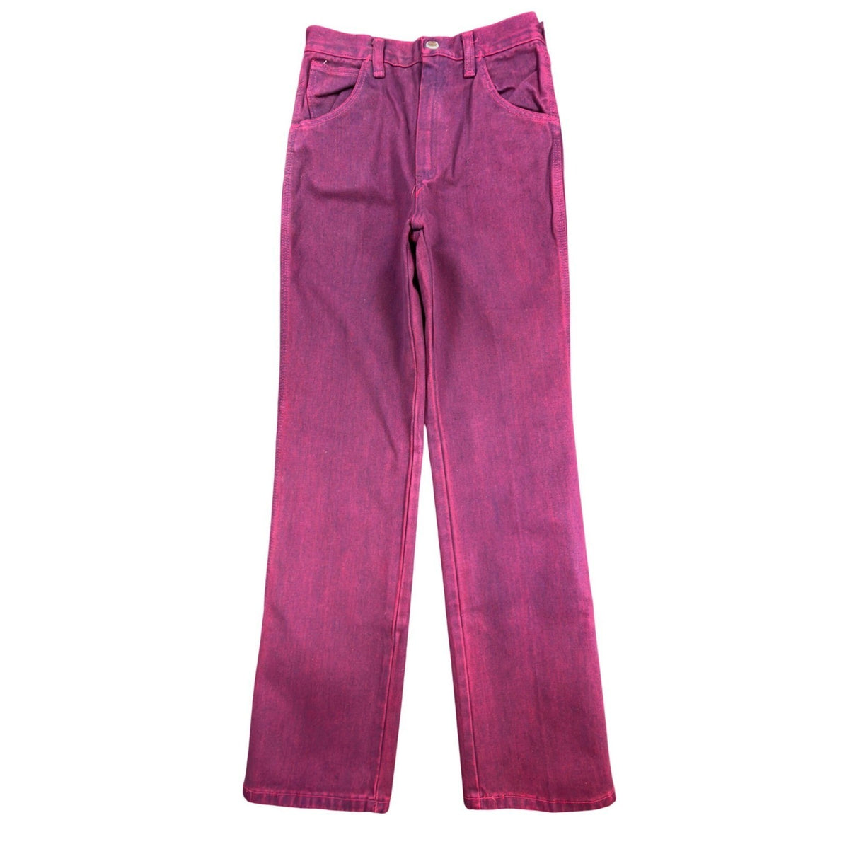 Maverick Vintage 80s Purple Jeans Girls 12 Reg USA Made NOS NWT 26.5x29 - take2supply