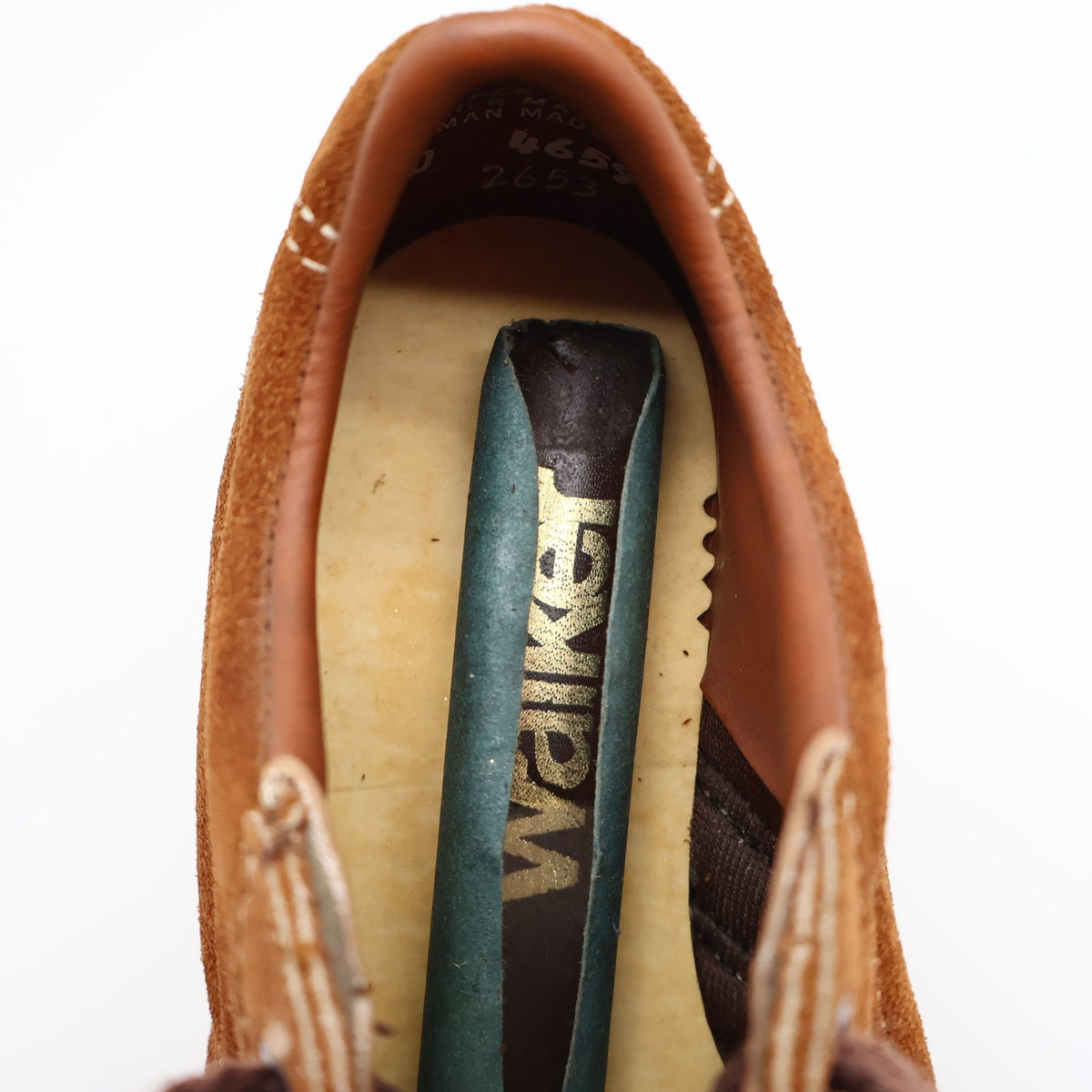 Walker Suede Sneakers Kids Size 12 D Vintage Brown Deadstock Gum Sole 2653 - take2supply