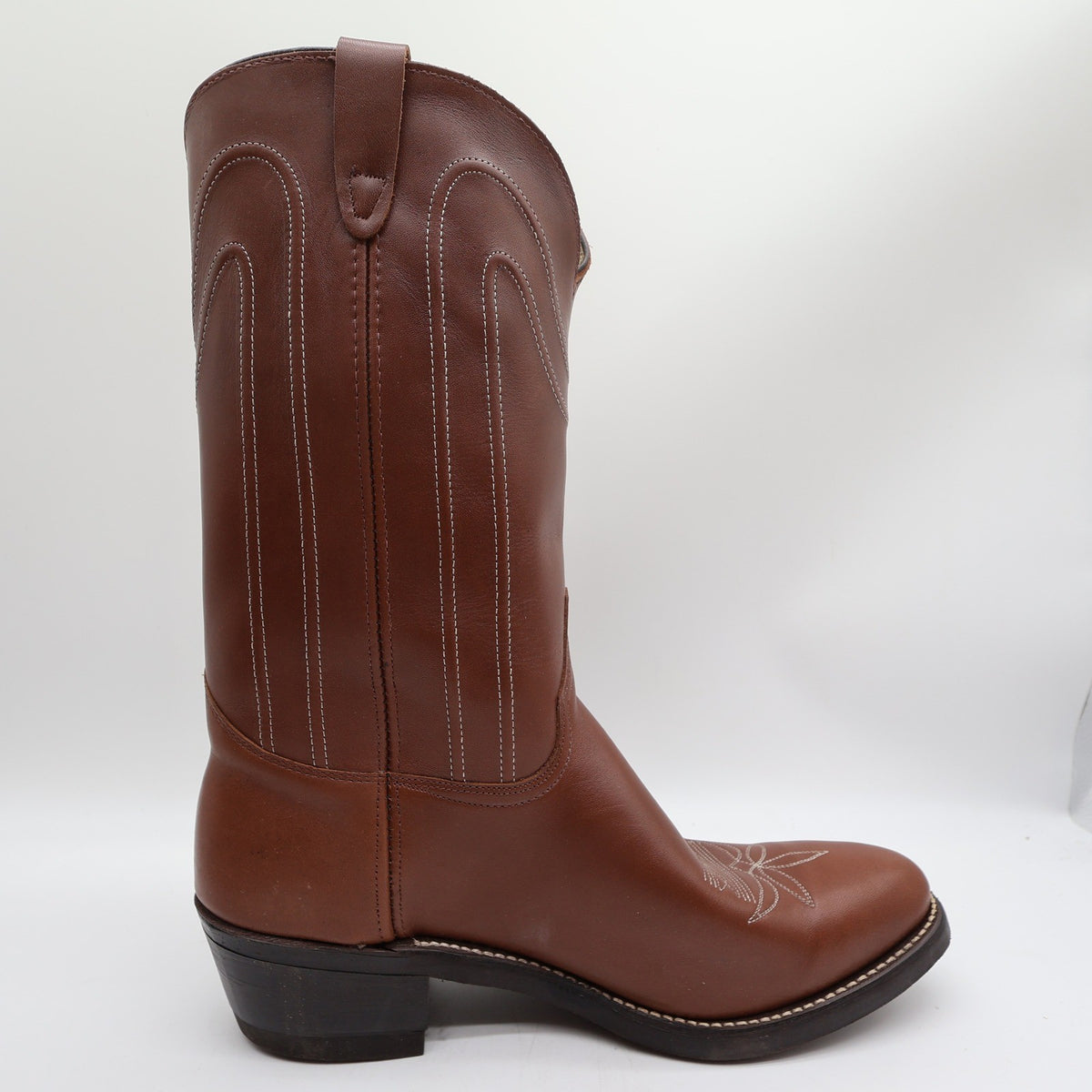 Walker Silverado Vintage Cowboy Boots Mens 11 Brown Leather NWT - take2supply