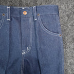 Maverick Straight Leg Jeans Boys 12 Regular Vintage 70s Blue Deadstock USA NWT - take2supply