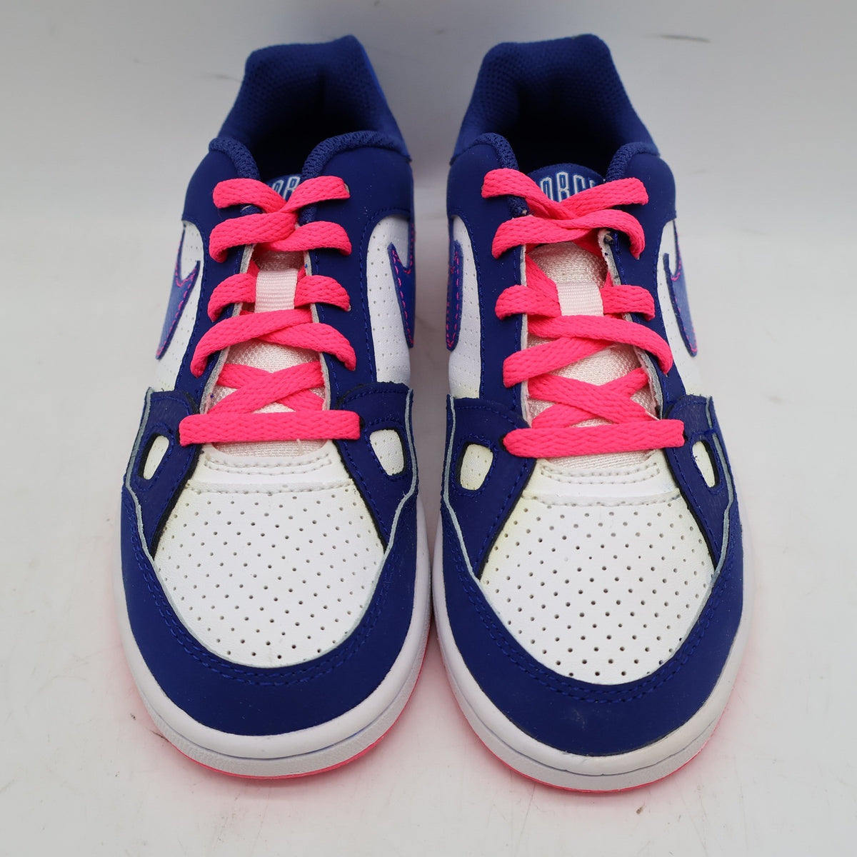Nike Son of Force PS Sneaker 13C 2014 White Blue Pink Deadstock 616497-103 - take2supply