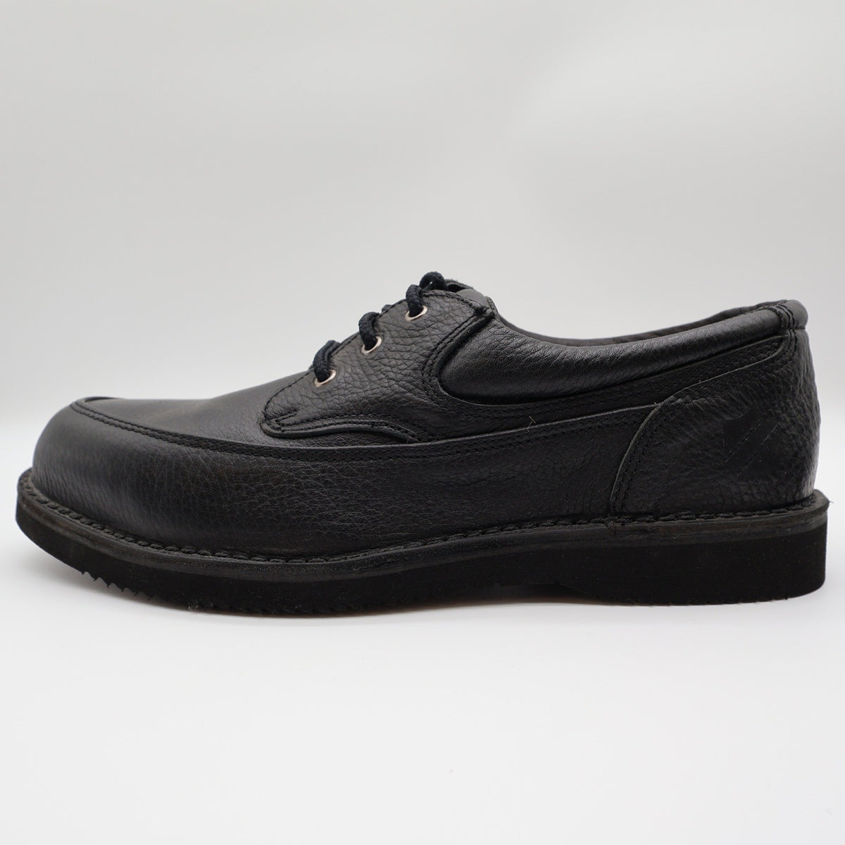 Bucks Steel Toe Work Shoes Mens 10 Vintage Black Leather Safety Toe W4570 - take2supply